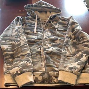Camo Sherpa Jacket